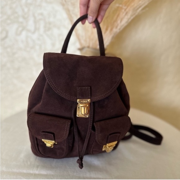Fendi Handbags - Vintage Fendi Mini Backpack